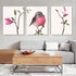 Set 3 Tablouri  Multicanvas Birds