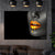 Tablou canvas Black & Gold Lips night