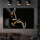 Tablou canvas Black & Gold Silence