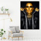 Tablou canvas Black & Gold Hands