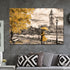 Tablou canvas Yellow London 024